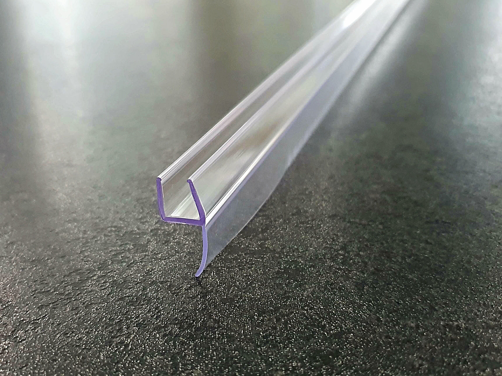 Wintergarten-Dichtung 180° fluchtend mit weicher Lippe – Für 6 oder 8 mm Glas – Art.Nr. S003