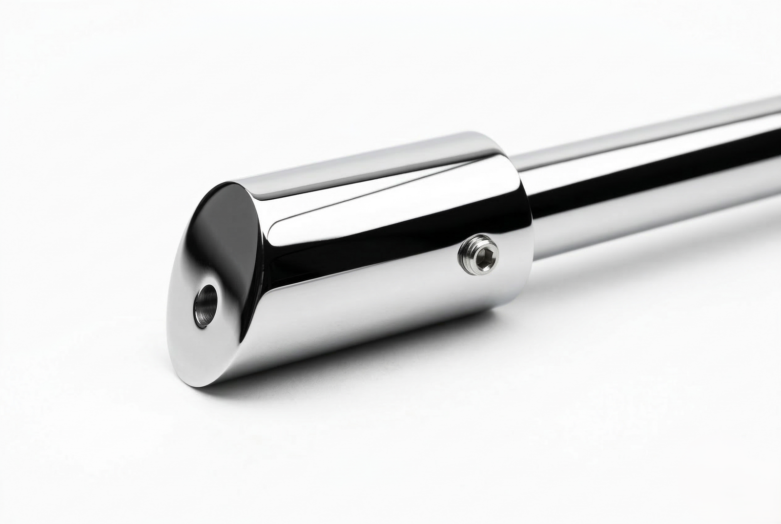 Wandhalter SBB22 – Ø 19 mm 22,5°, Massivmessing
