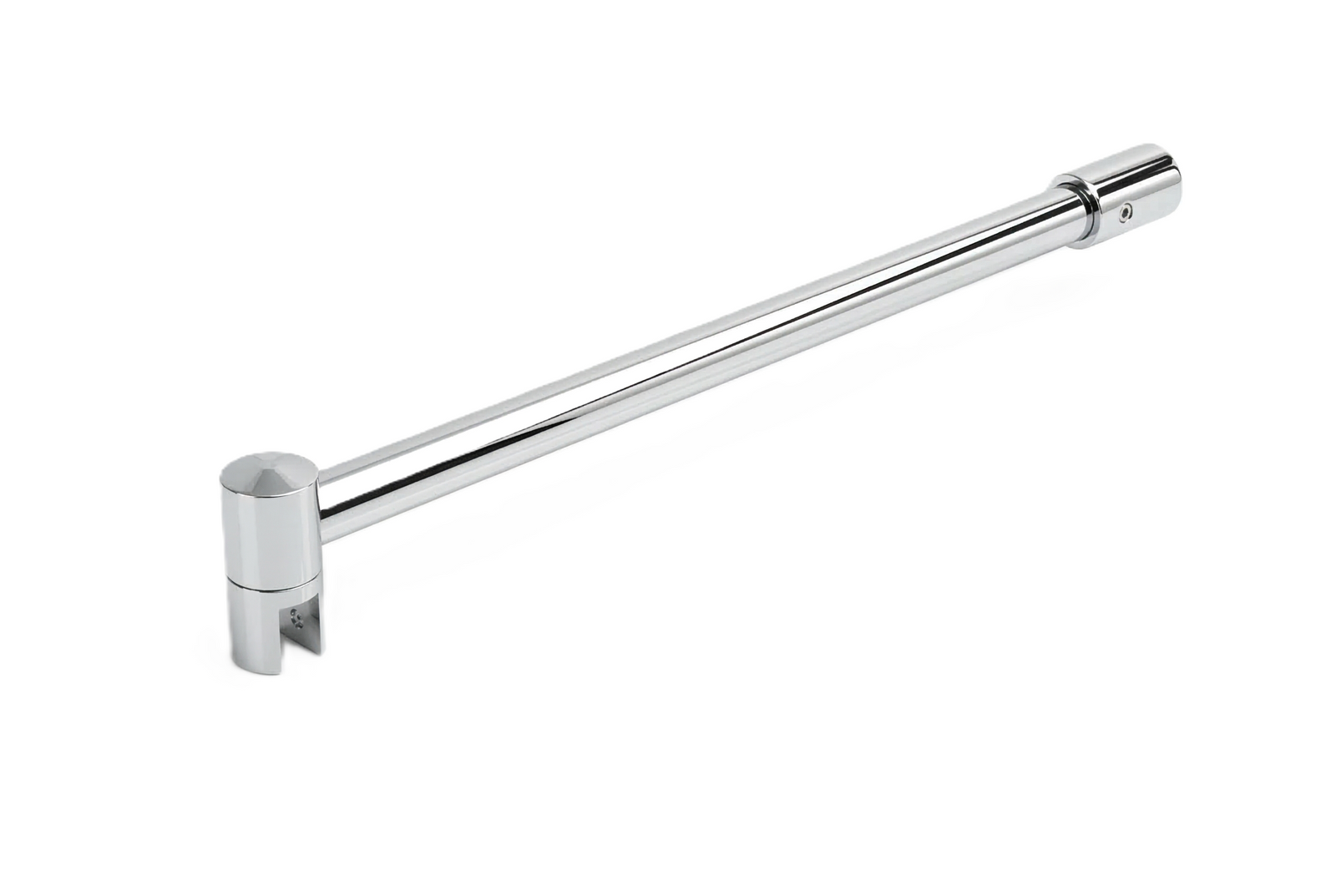 Stabistangen-Set, Art.Nr. SE1910SET/SE1912SET, Edelstahl Ø 19 mm, Glas-Wand 90°, 1000/1200 mm, 8–10 mm Glas