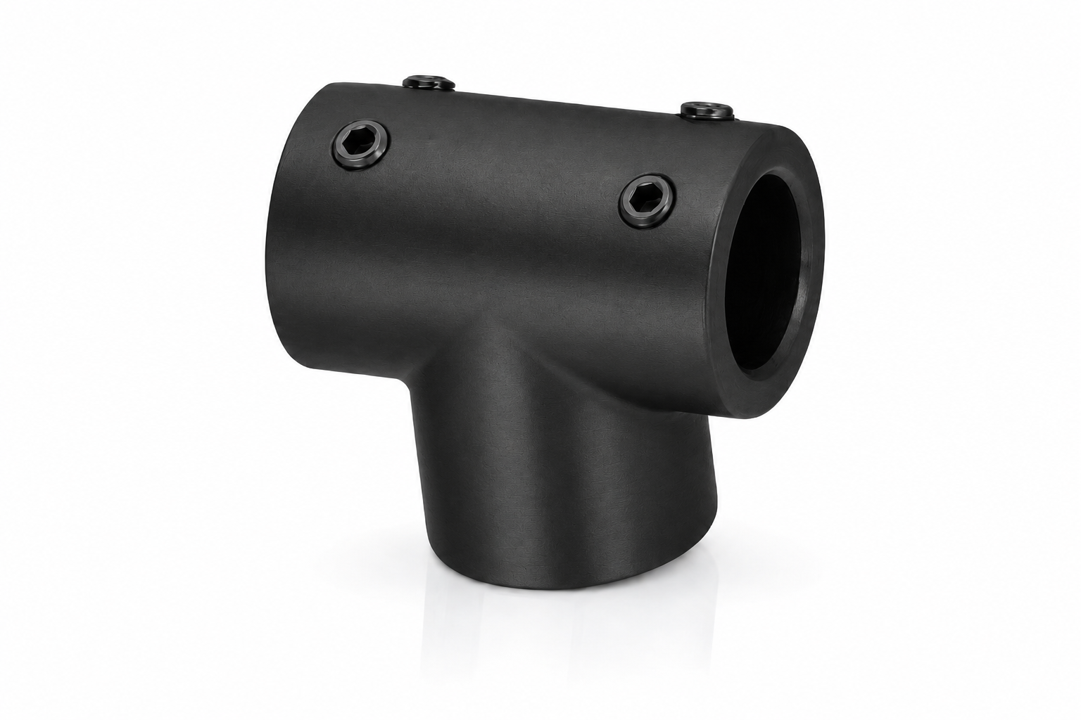 T-Verbinder kurz für Stabistange Ø 19 mm aus Messing, CRL