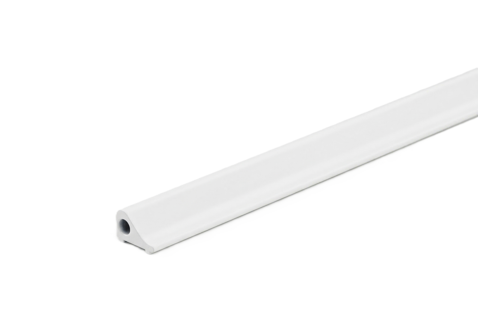 Schwallschutzprofil 8535 – Alu, 90 oder 186 cm, Chrom oder Weiß