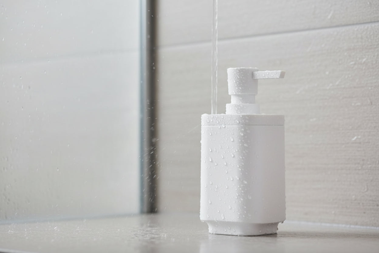 SATIN SQUARE Seifenspender – Formschön, modern und leicht zu reinigen