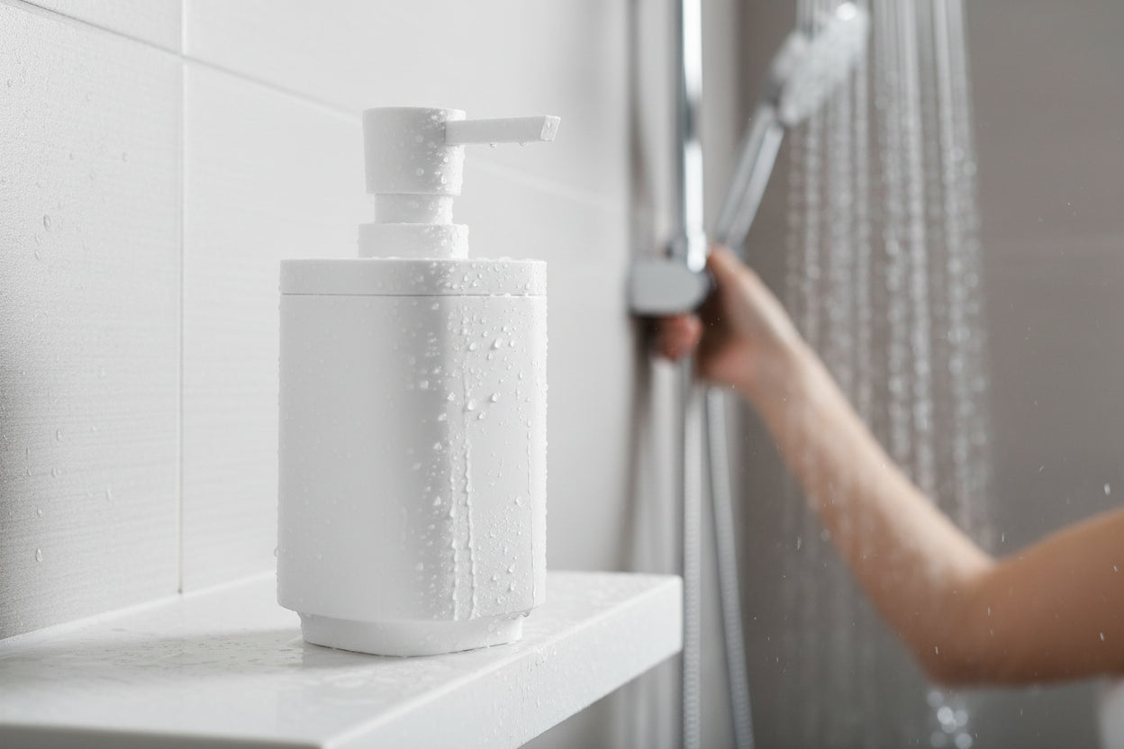 SATIN SQUARE Seifenspender – Formschön, modern und leicht zu reinigen