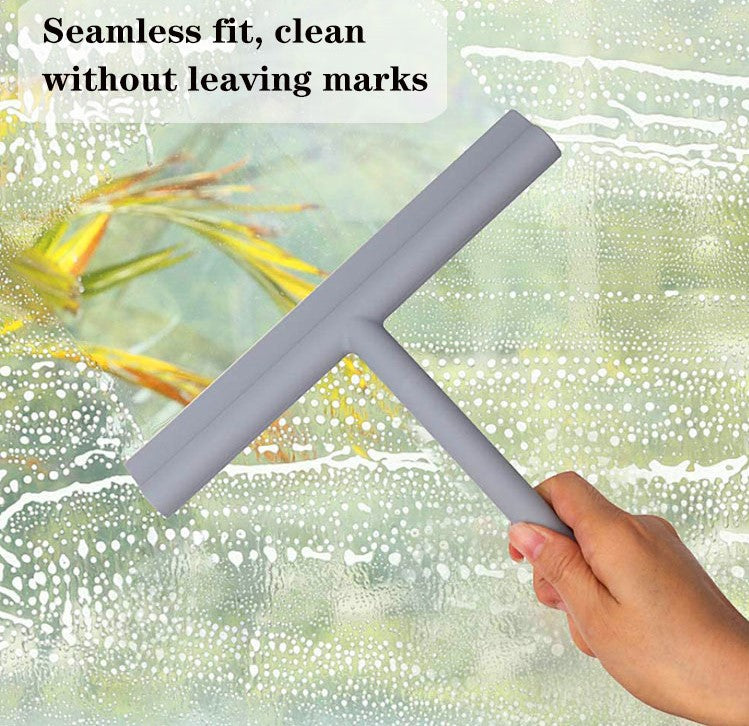 Duschabzieher Typ Smart – Silikonummantelt mit Edelstahlkern – Inkl. Halterung – Art.Nr. A95180