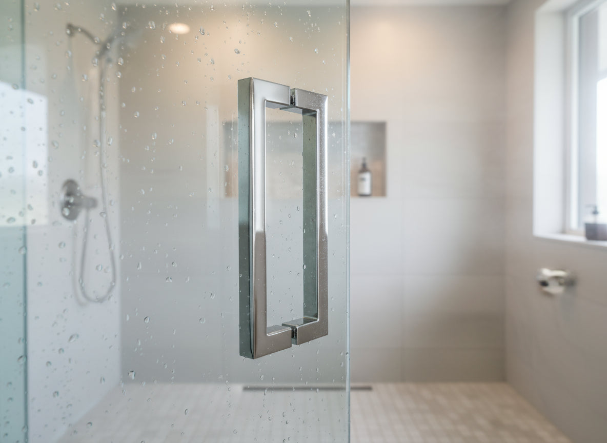 Duschgriff Stangengriff, 19 x 19 mm – Lochabstand 203 mm