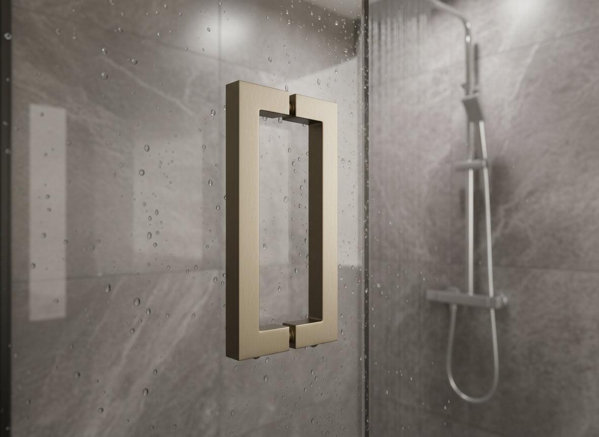 Duschgriff Stangengriff, 19 x 19 mm – Lochabstand 203 mm