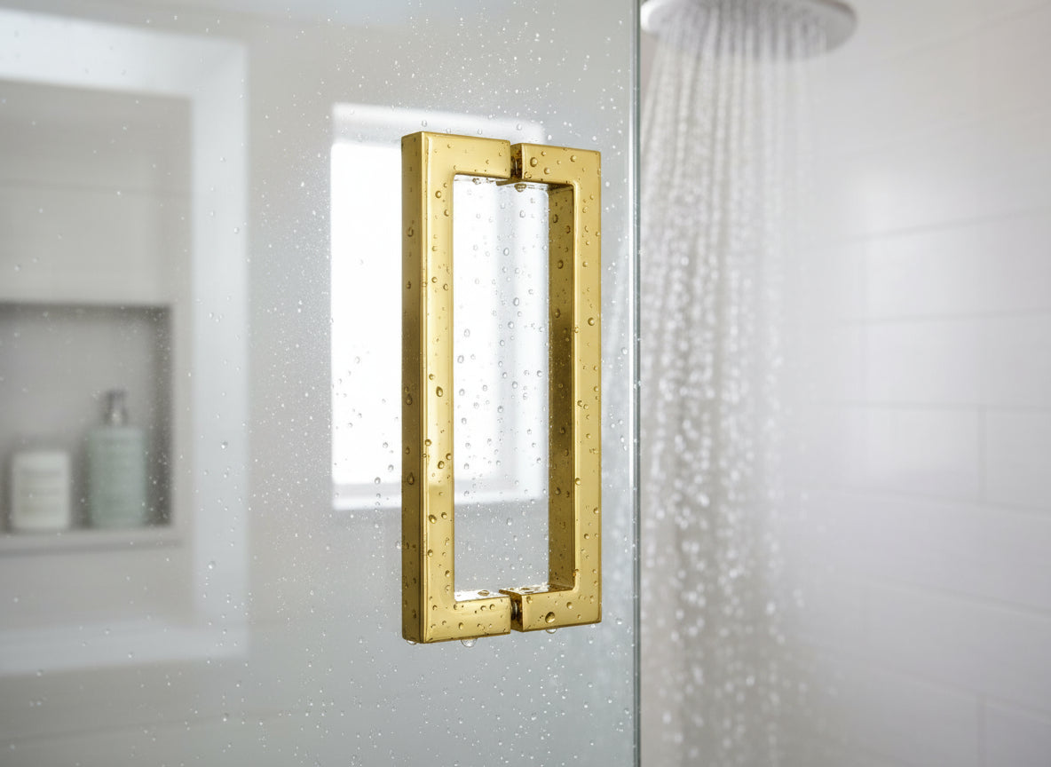 Duschgriff Stangengriff, 19 x 19 mm – Lochabstand 203 mm