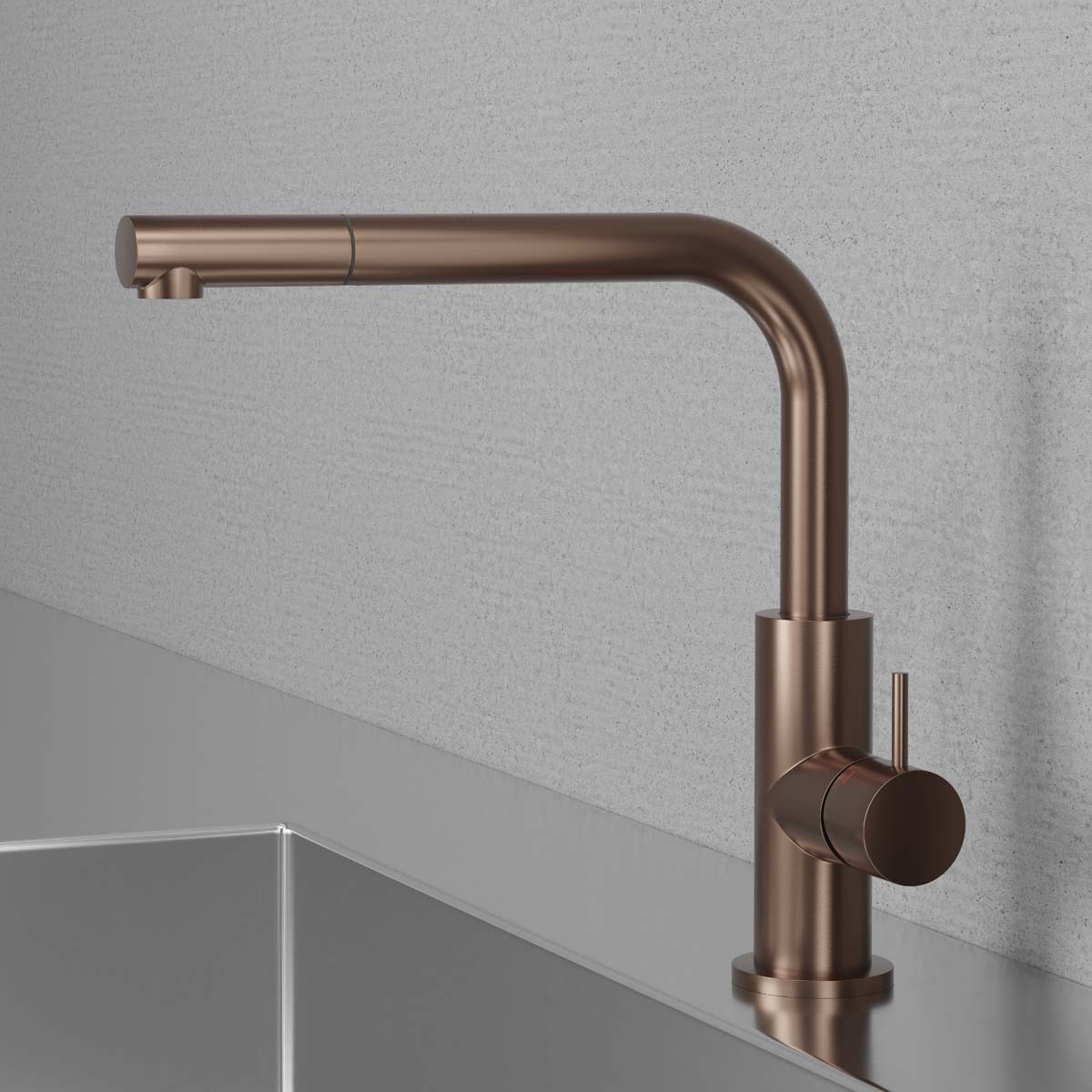 ScandTap Accent 90 Küchenarmatur, Amber