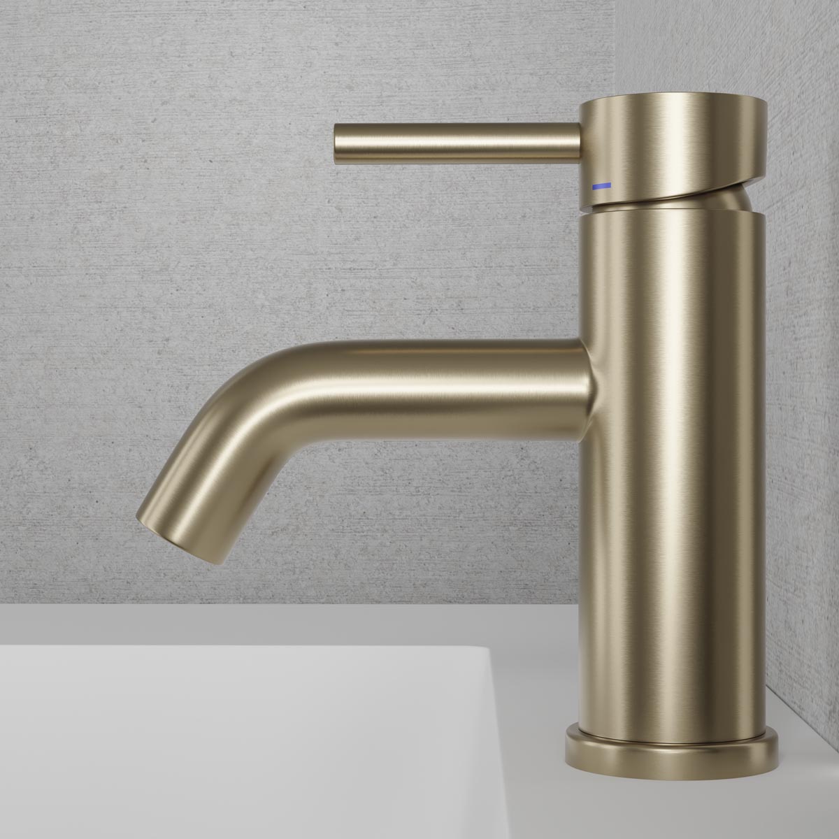 ScandTap Wave Waschtischarmatur, Champagne