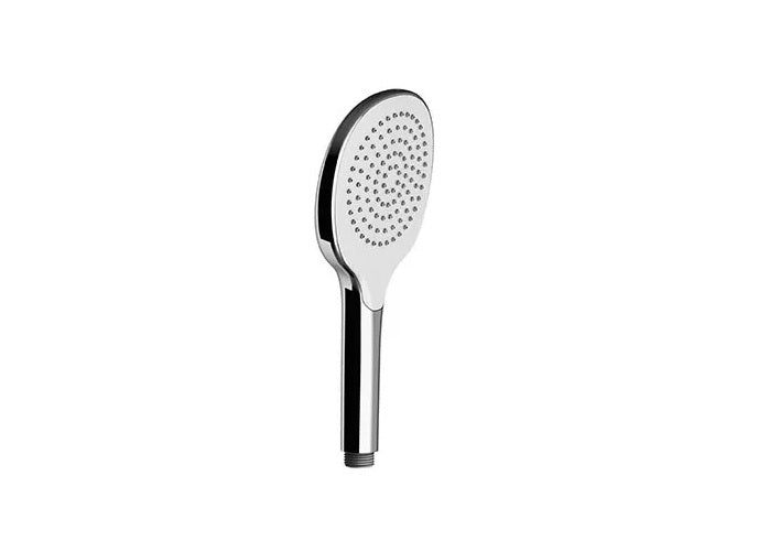 Vigour Handbrause individual 4.0, 100 + 120 mm, 1- und 2-strahlig, chrom/weiß, Art.Nr. V4HB-WE