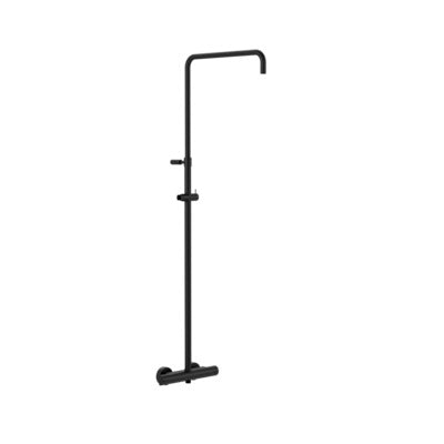 Vigour derby V3 Thermostat-Duschsystem Safe-Tec, schwarz matt