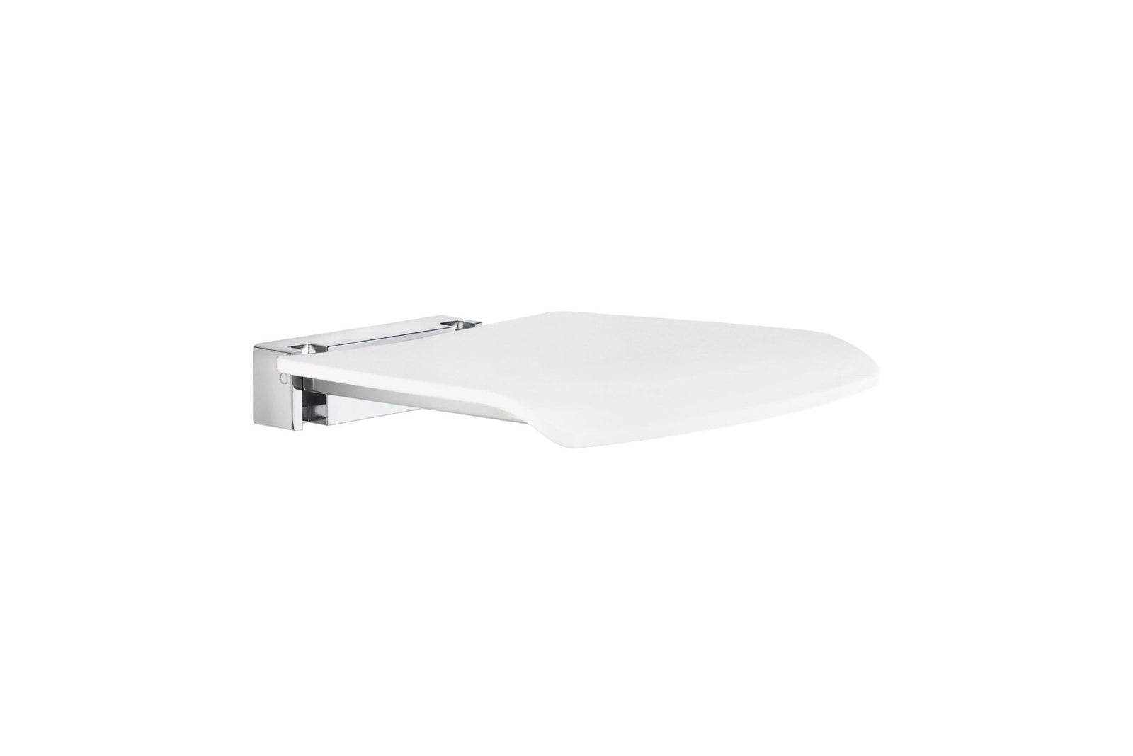 LIVING Duschklappsitz wandmontiert Sitz weiß