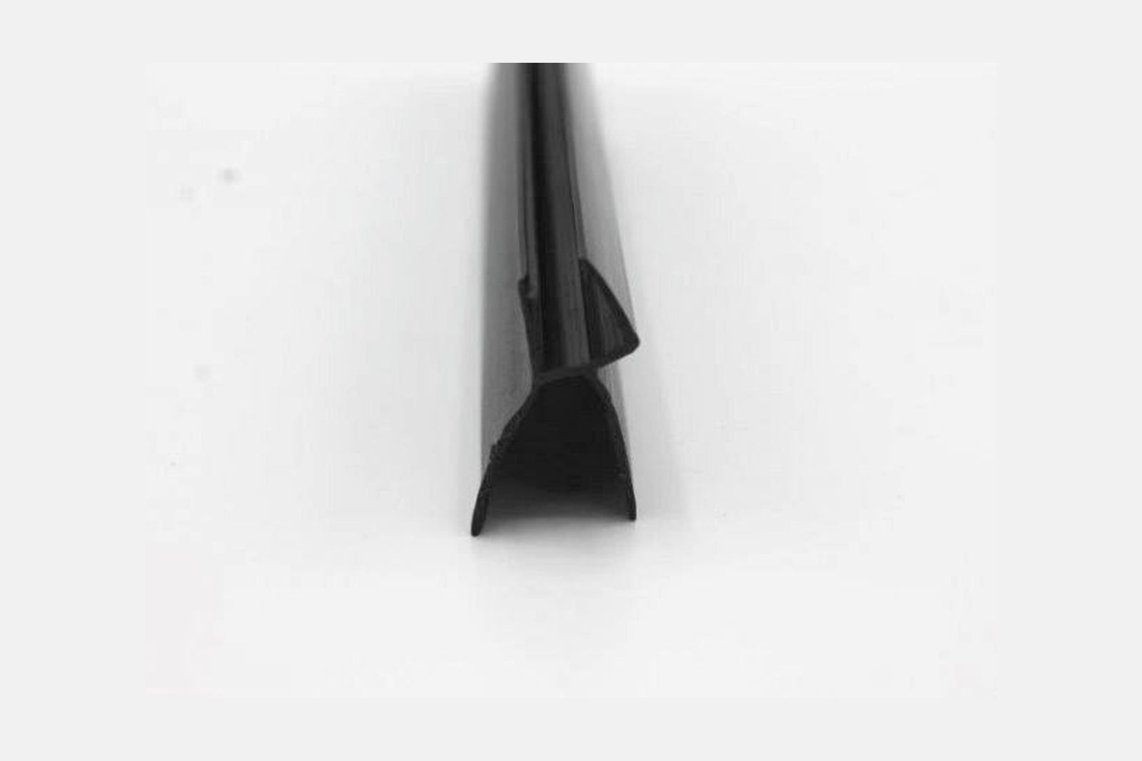 Schwarze Duschdichtung – lange Lippe, 17–18 mm Spalt, Art.Nr. 5103-B