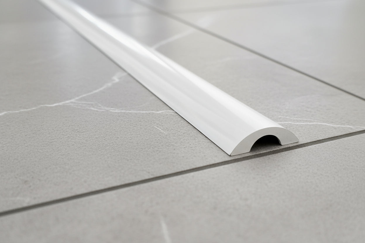 Schwallprofil rund SDT980 – Alu 6 mm, 5 Farben, 100–240 cm