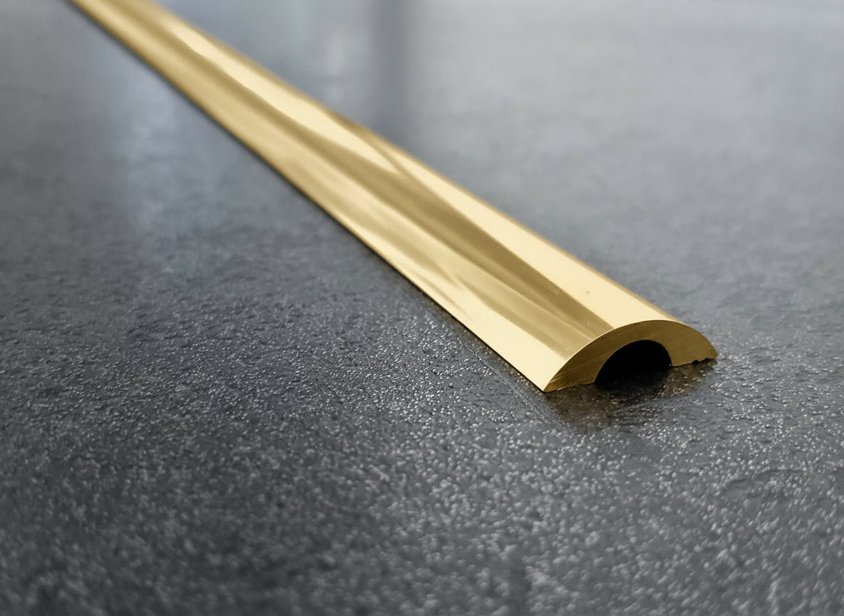 Schwallprofil rund SDT980 – Alu 6 mm, 5 Farben, 100–240 cm