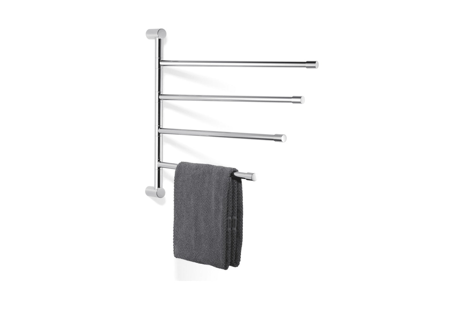 Giese Provider Handtuchhalter, 4 schwenkbare Arme, Wandmontage, massives Messing, Art.Nr. 30832