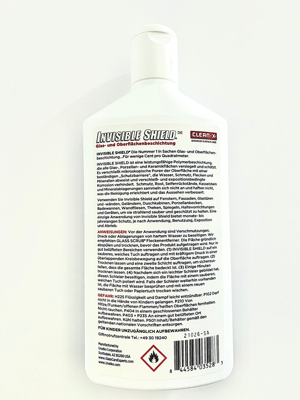 Nanobeschichtung mit Lotuseffekt für Glas und Fliesen – 300 ml