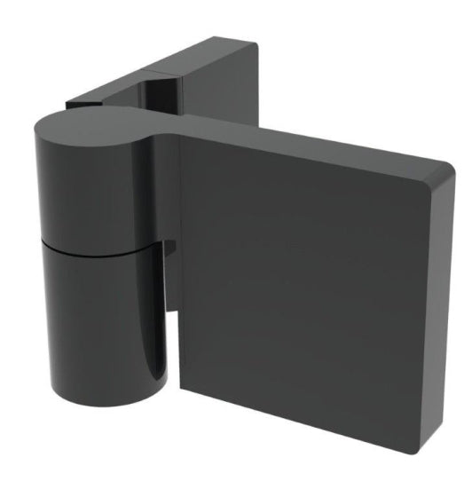 Lugano Scharnier Glas-Wand 90° Hebe-Senk, flächenbündig, Massivmessing, 8/10 mm ESG, Art.Nr. LUG044