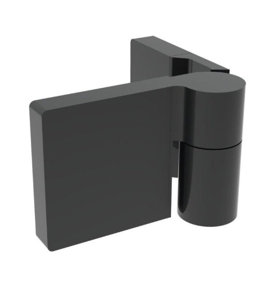 Lugano Scharnier Glas-Wand 90° Hebe-Senk, flächenbündig, Massivmessing, 8/10 mm ESG, Art.Nr. LUG044