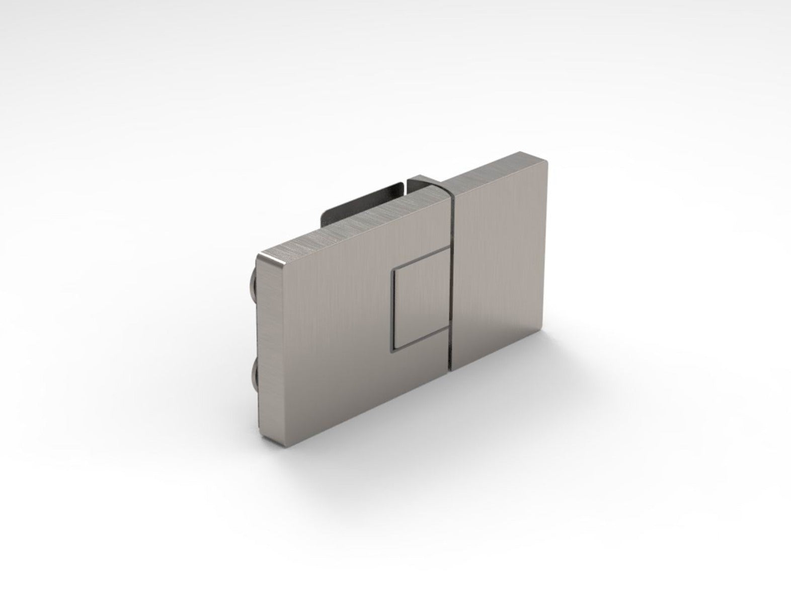 MURELLO Türband 180° Glas-Glas Hebe-Senk DIN links Brushed Nickel