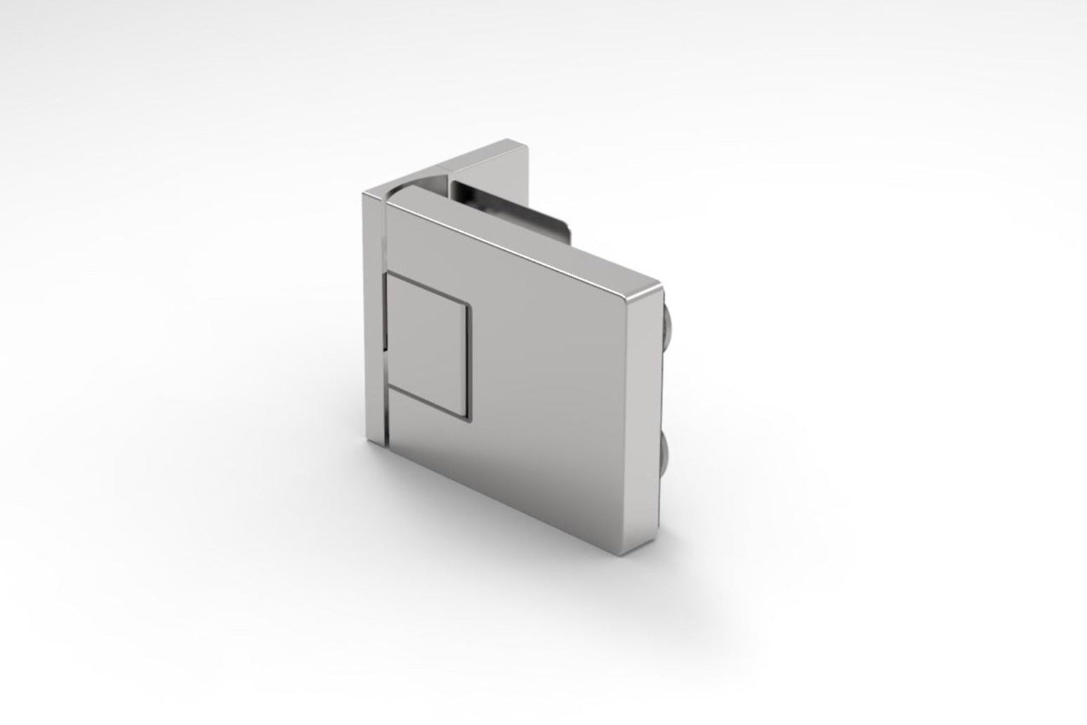 MURELLO Türband 90° Glas-Wand Hebe-Senk DIN links Chrom