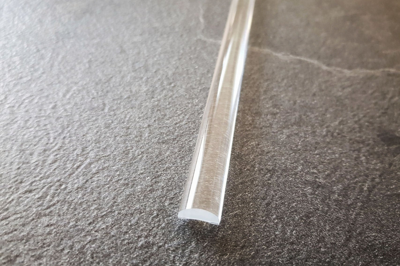 Plexi-Halbrundstab als Schwallprofil, transparent, 5 oder 10 mm, Ansicht 9