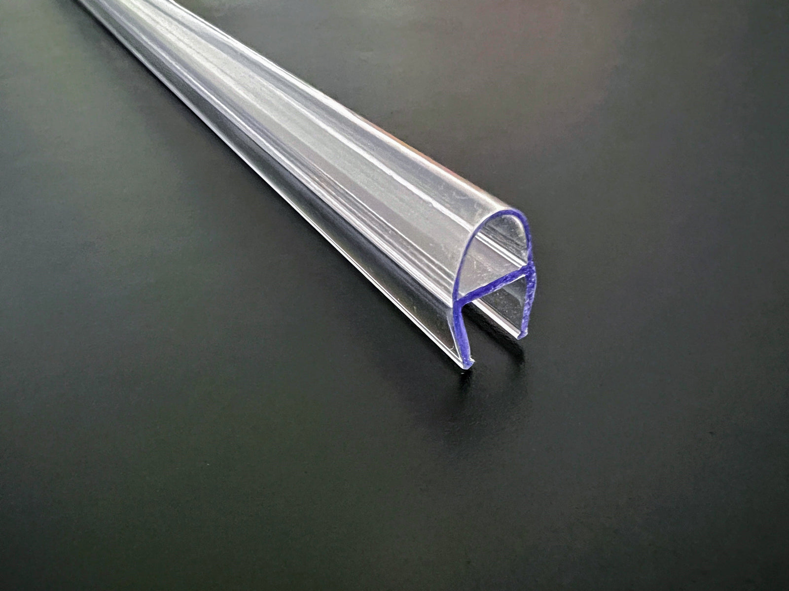 Polycarbonat-Streifdichtung (Ballondichtung) hochtransparent – Für 6 oder 8 mm Glas – Art.Nr. S007