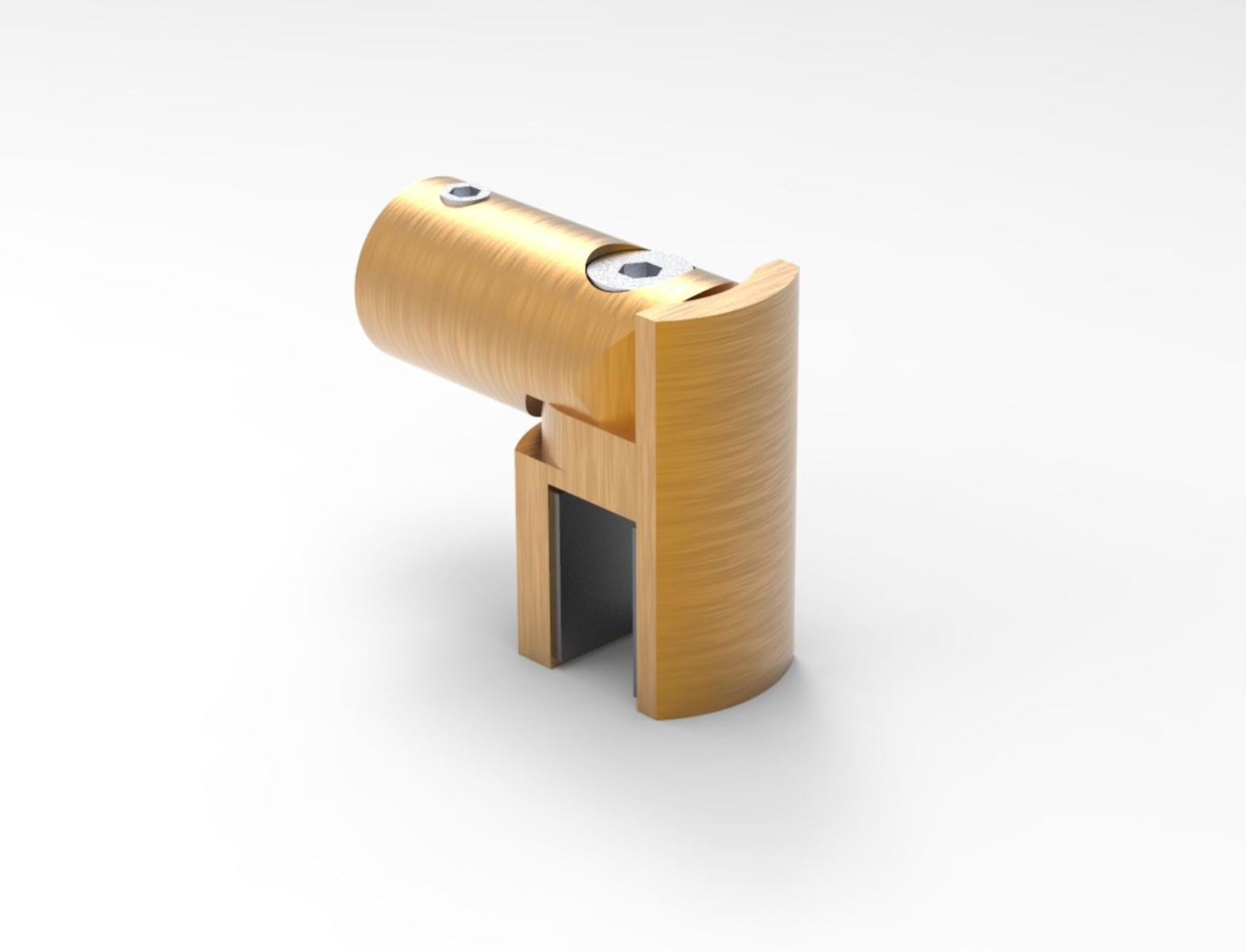 Drehbarer Glashalter für runde Stabilisierungsstange Ø 12 mm, Art.Nr. S1204