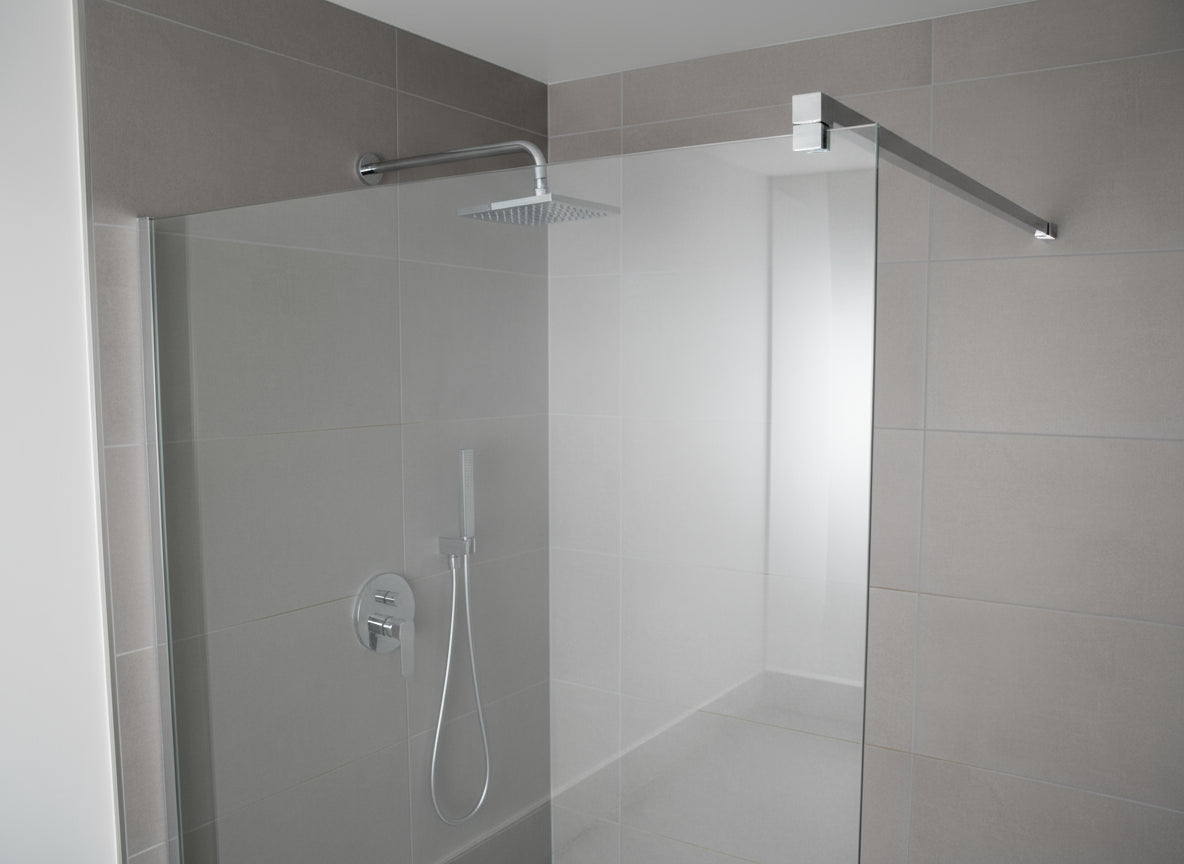 Stabilisierungsstangen-Set quadratisch – 1200 mm, 12x12 mm, flexibel für 8-10 mm Glas – Art.Nr. SQ1212SET