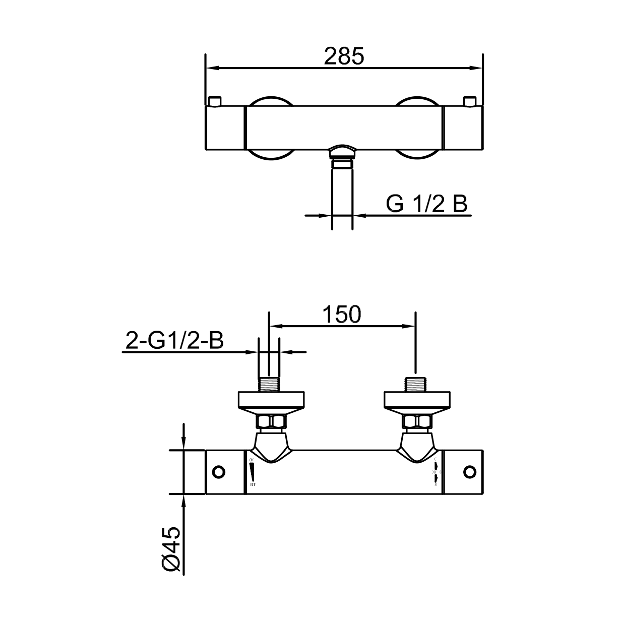 ScandTap Steel Pleasure 1, Maßzeichnung