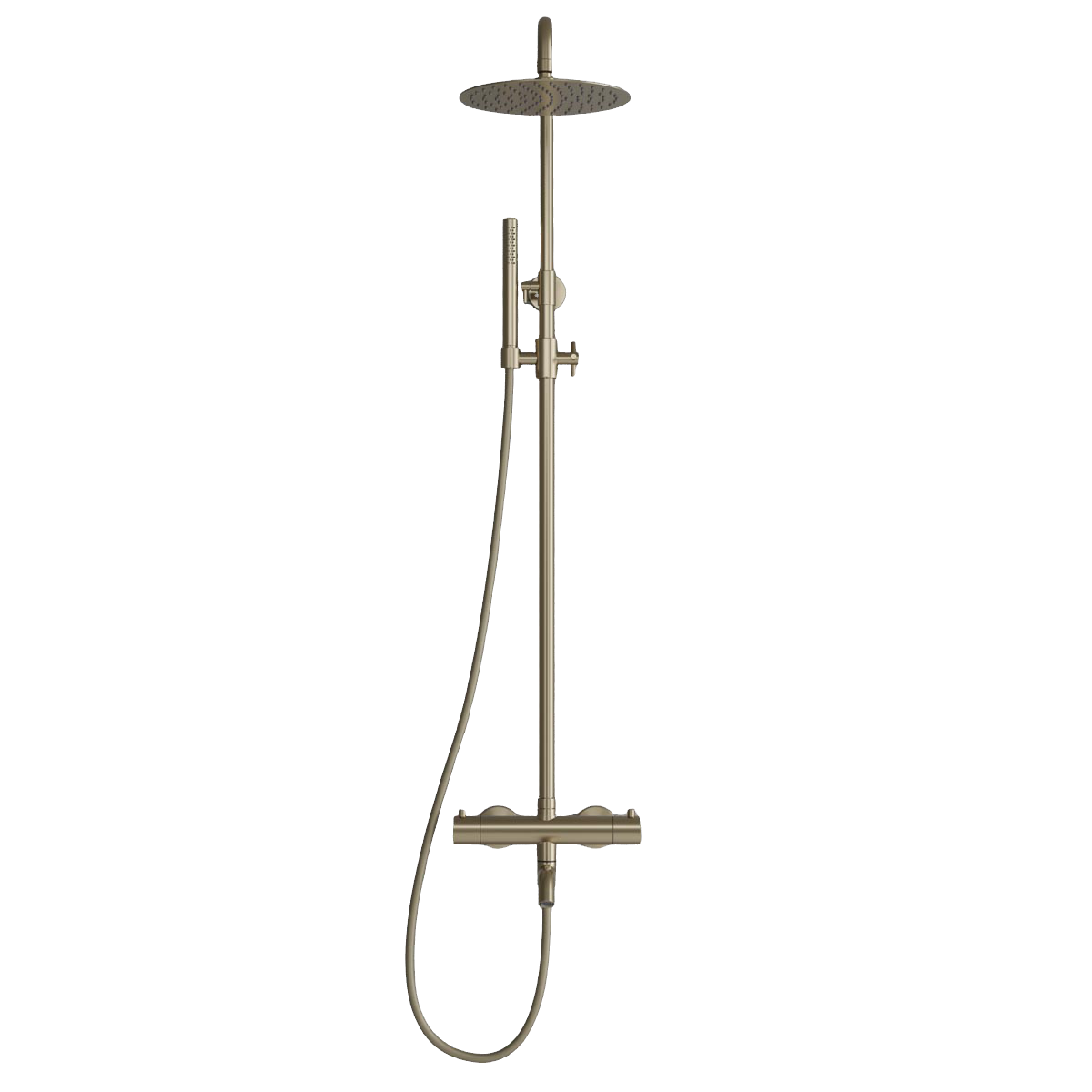 ScandTap Pleasure 3 Regendusch-Set mit Wanneneinlauf, Champagne