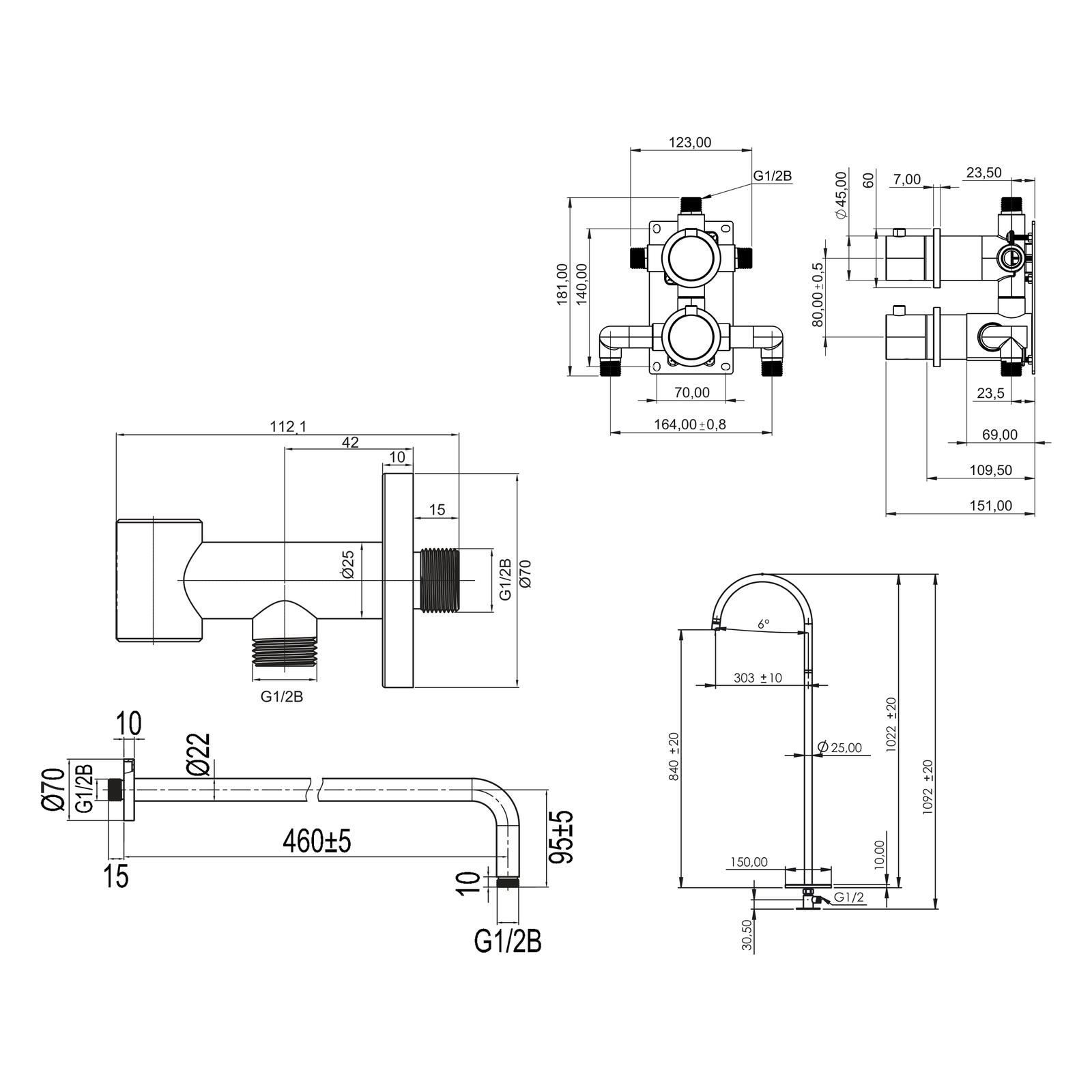 ScandTap Harmonized Bliss 3 Ce, Maßzeichnung