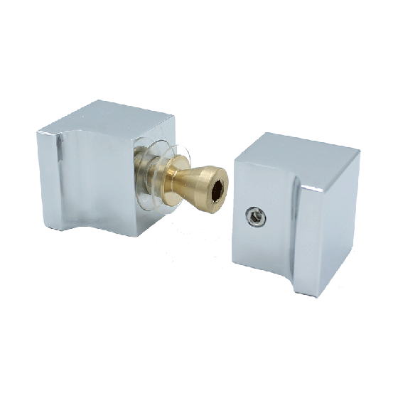 Dusch-Türgriff SDK300 – eckig 32×32 mm Messing, 6–12 mm Glas, 11 Oberflächen