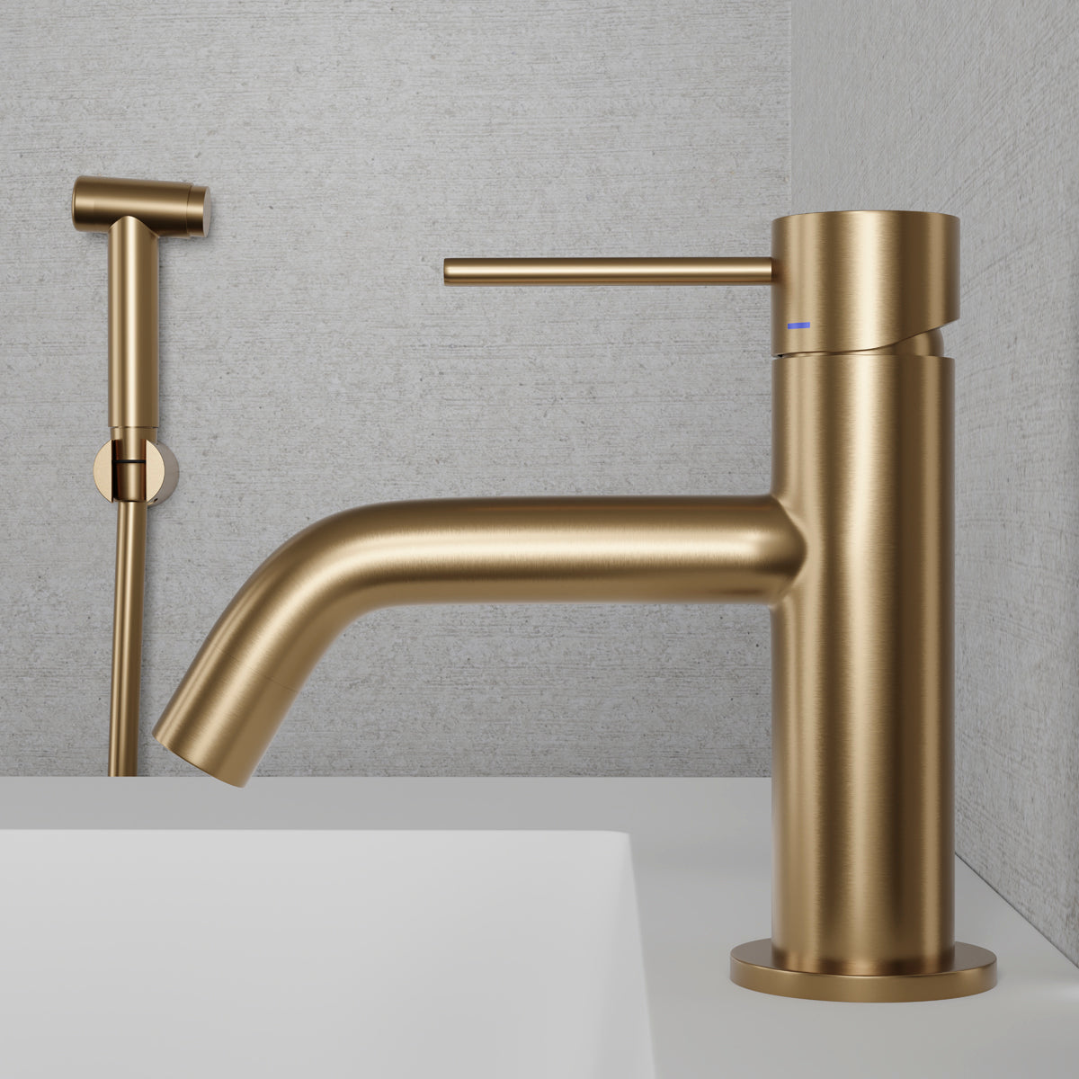 ScandTap Voyage B Waschtischarmatur mit Bidet-Düse, Sand