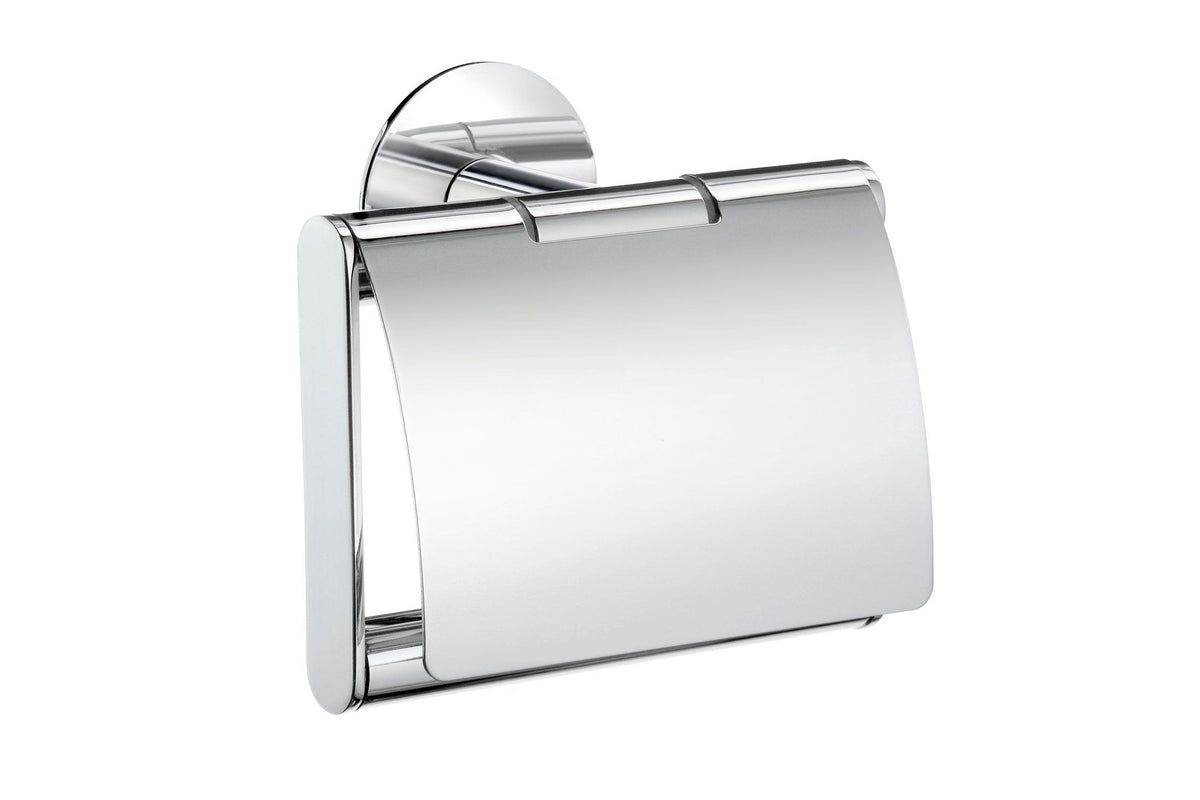 Smedbo DOT Toilettenpapierhalter mit Deckel Verchromt