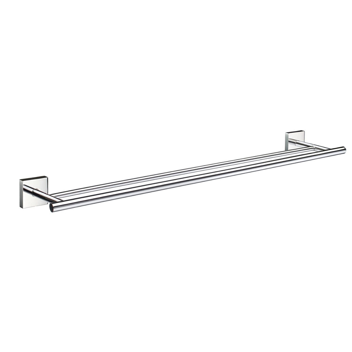 HOUSE Handtuchstange doppelt, Länge 648 mm, Oberfläche Chrom poliert
