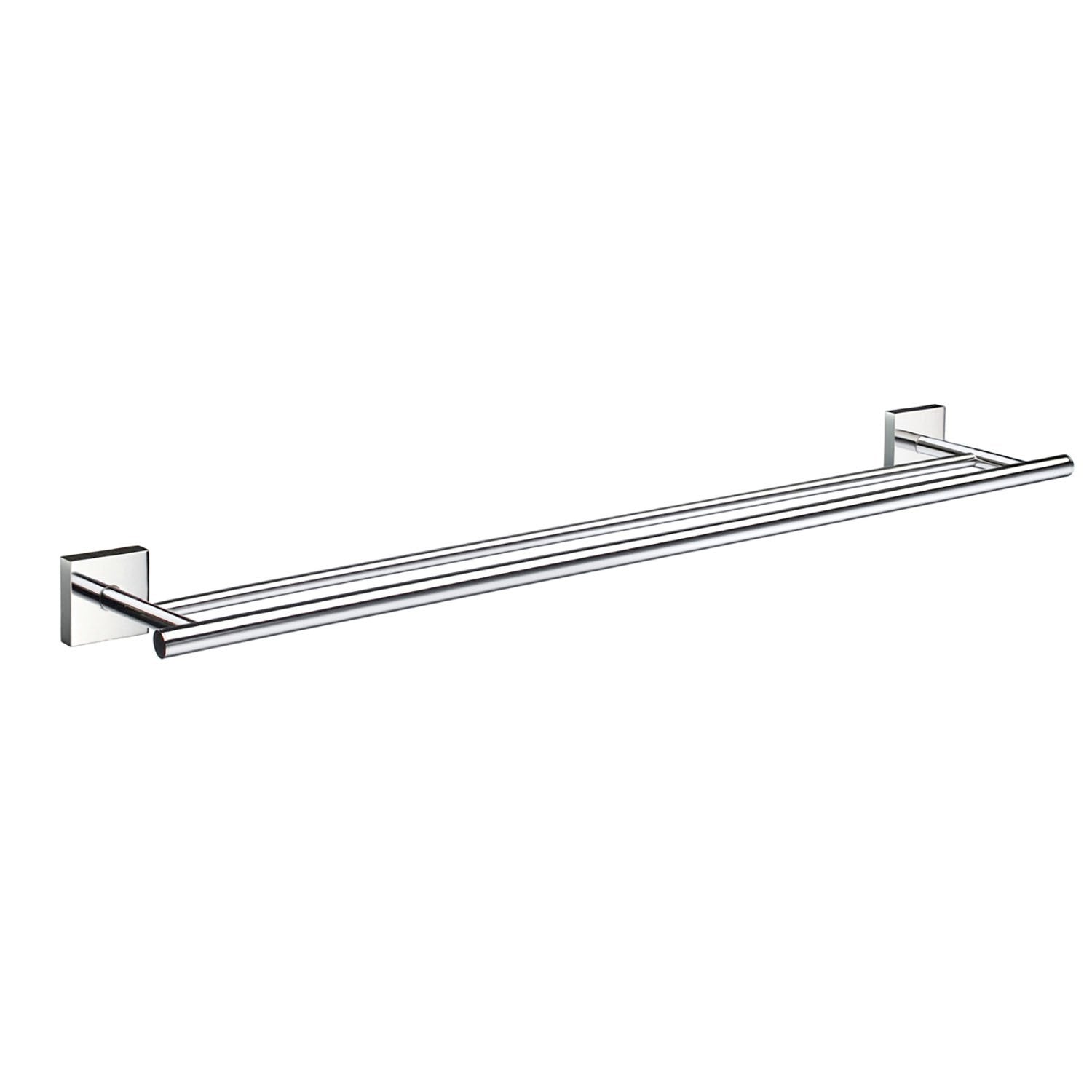 HOUSE Handtuchstange doppelt, Länge 648 mm, Oberfläche Chrom poliert