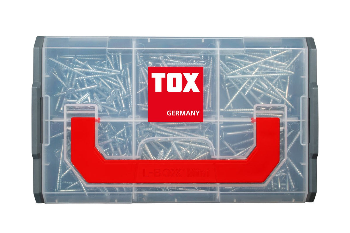 TOX Torx-Schrauben Sortiment L-Boxx – 260 Stück, vier Längen