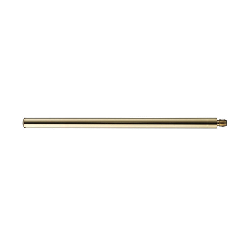 WC-Bürstengriff rund, 280 mm, mit M12-Gewinde, gold