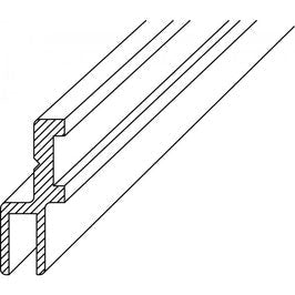 Magnetträgerprofil für Nischensituation, Art.Nr. 74.109