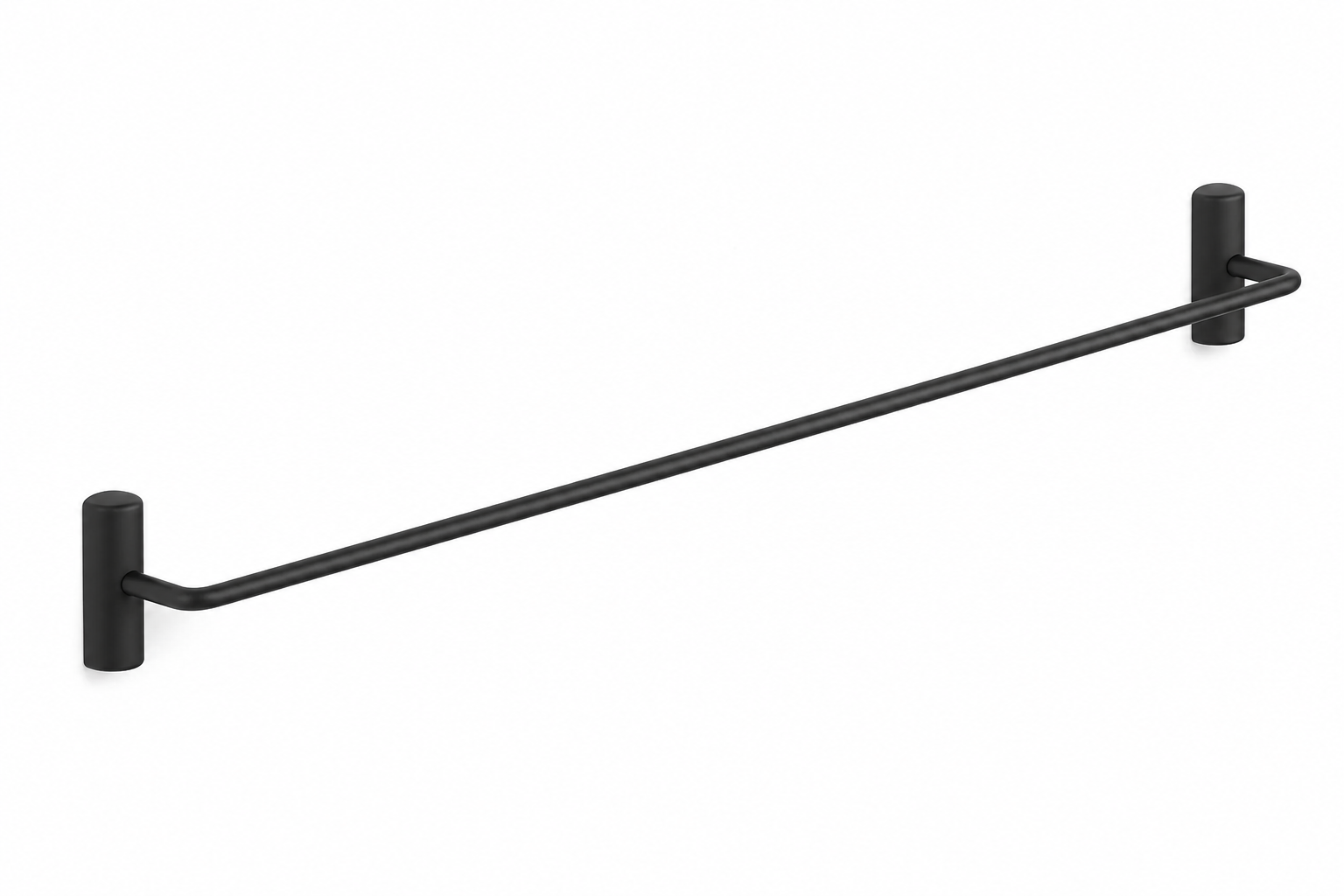 Giese Handtuchstange rund 730 mm Schwarz matt