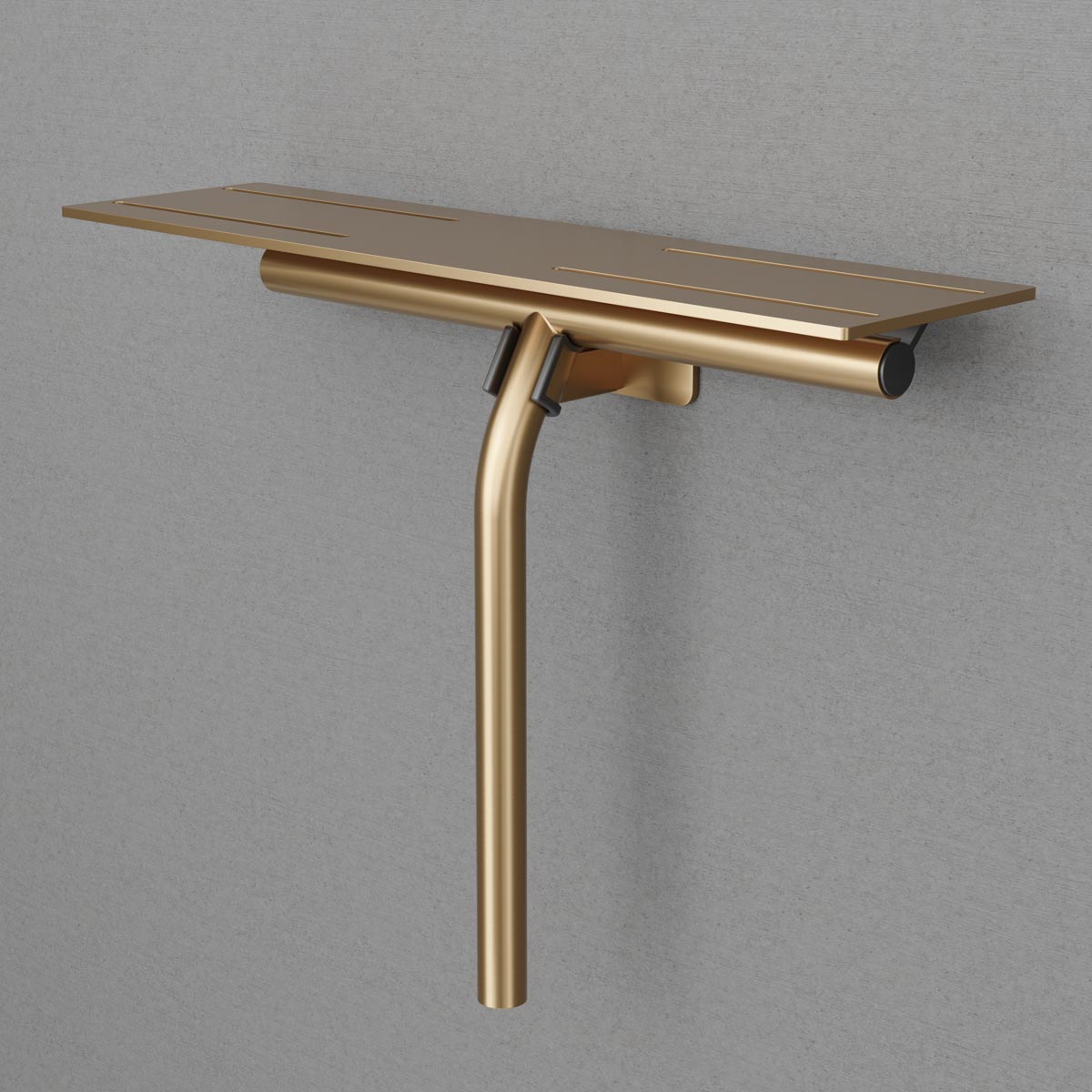 ScandTap Style Duschabzieher mit Ablage, Sand, Originalfoto
