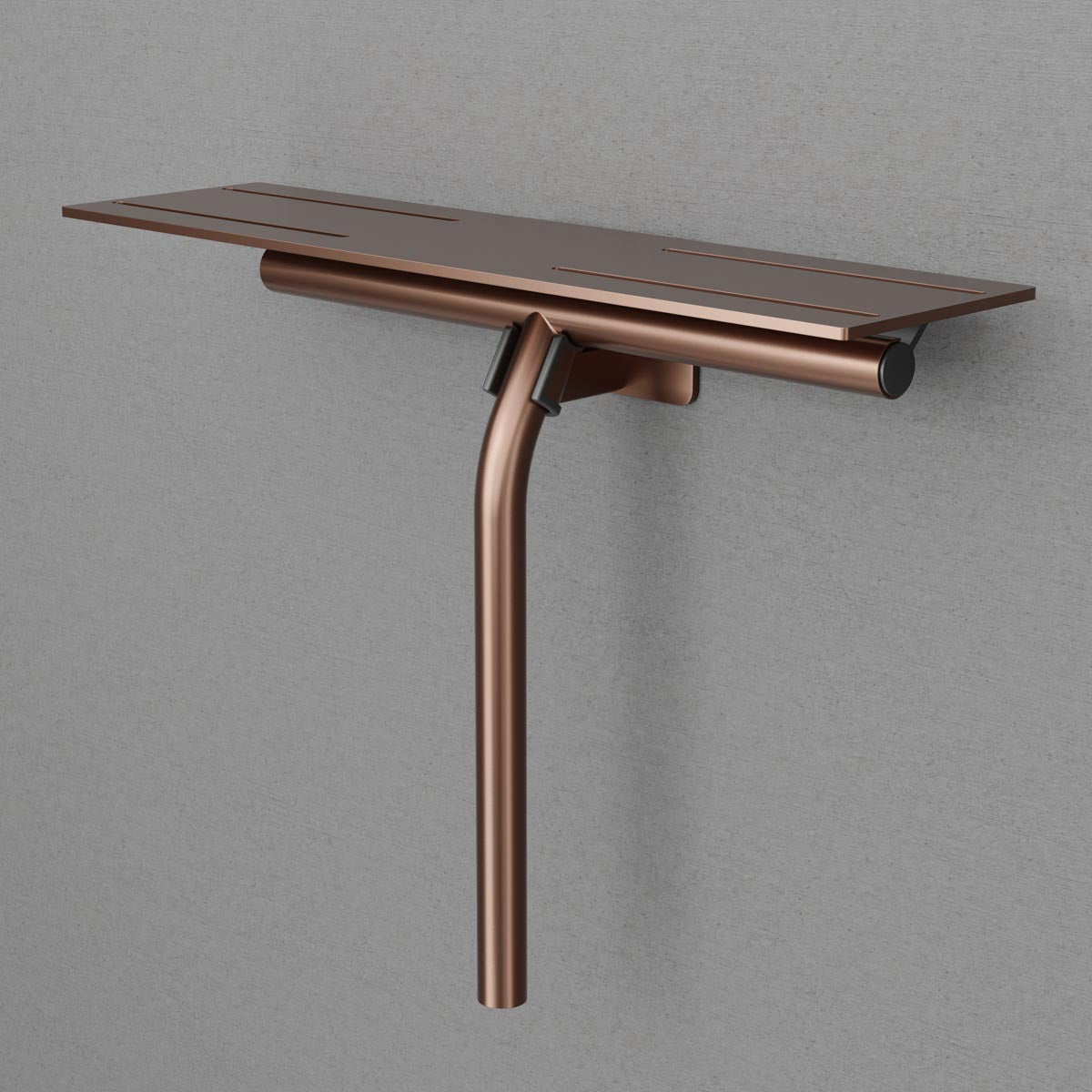 ScandTap Style Duschabzieher mit Ablage, Amber, Originalfoto