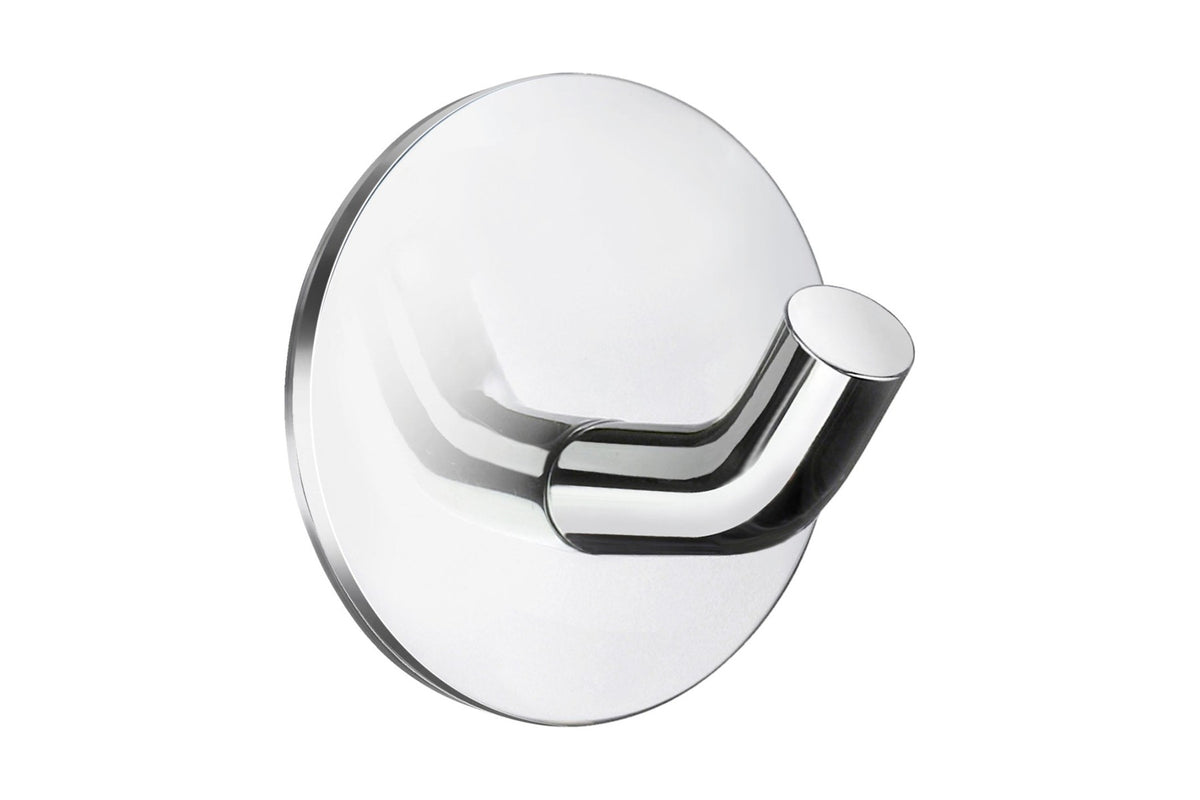Smedbo Sideline Selbstklebehaken – Ø 48 mm, Edelstahl verchromt, ohne Bohren, Art.Nr. DK2113