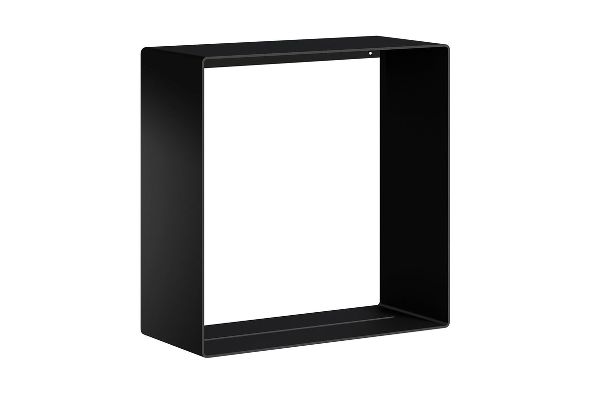 Smedbo Sideline Duschregal QB – 250 × 250 mm Schwarz Aluminium, Art.Nr. DB5021
