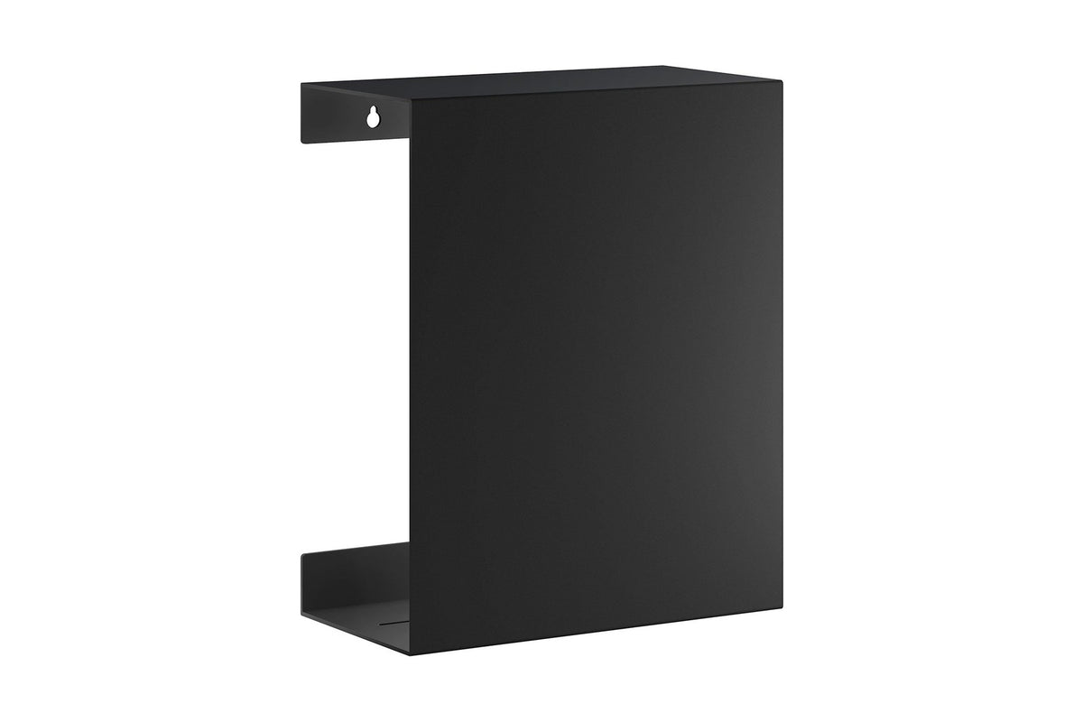 Smedbo Sideline Duschregal Hide – Schwarz Aluminium mit verdeckter Befestigung, Art.Nr. DB5020