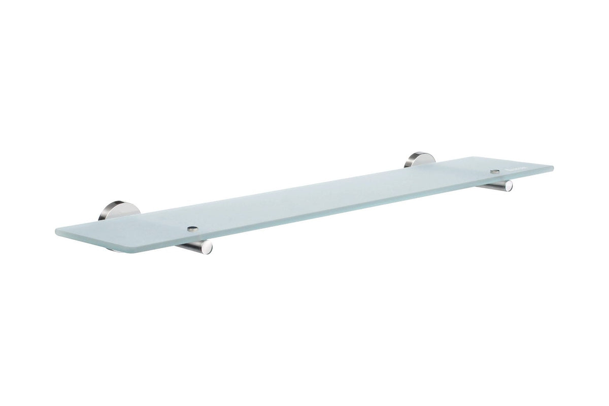 Smedbo Home Badezimmerkonsole – Glas-Ablage 600 mm, Chrom glanz, Art.Nr. HK347