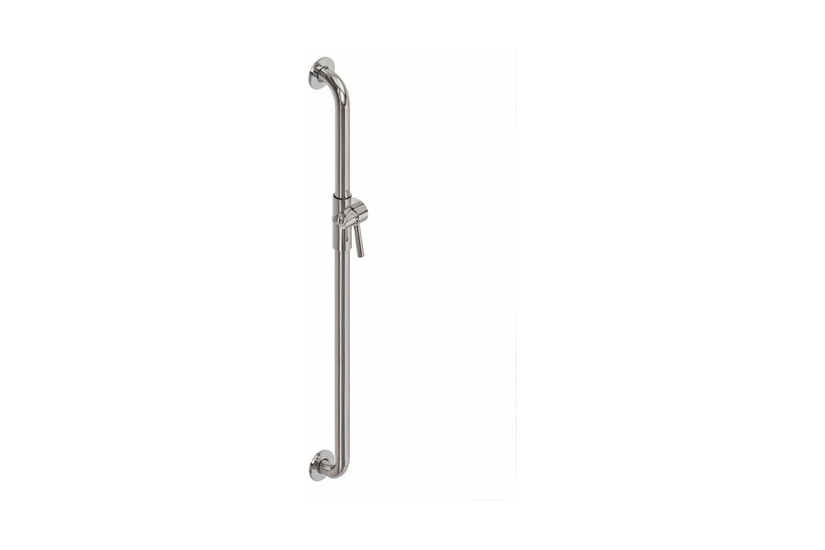 Vigour clivia plus Brausestange, Edelstahl poliert, 100 cm, verstellbarer Brausehalter, Art.Nr. CLPESBS