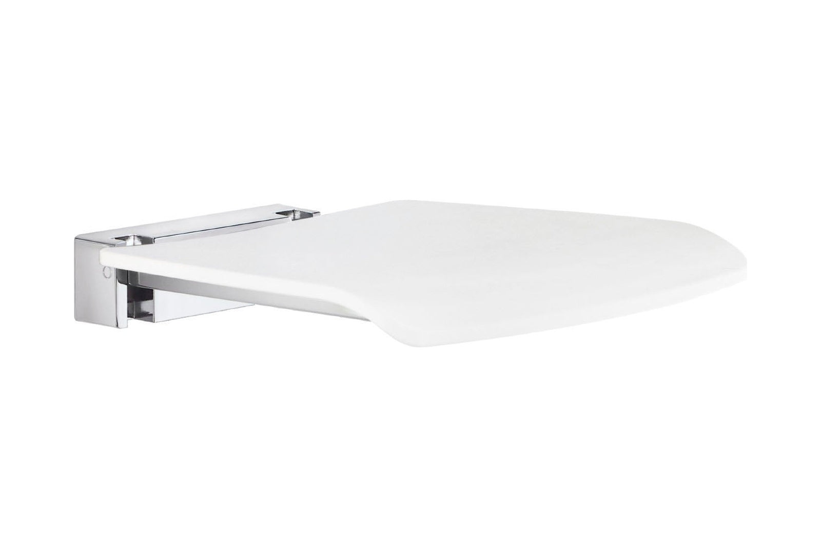 Smedbo LIVING Duschklappsitz, wandmontiert, klappbar, Sitz Weiß oder Anthrazit, Art.Nr. FK404 / FK414