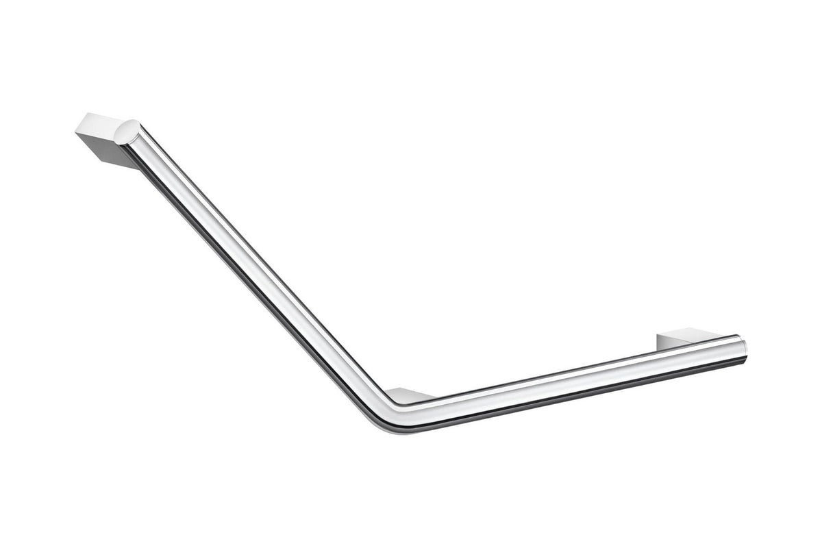 Smedbo LIVING Haltegriff V-Form, links, 400 x 400 mm, Edelstahl verchromt, Art.Nr. FK812